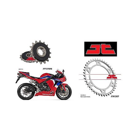 Coroa e Pinhão JT Sprockets Honda CBR 600 RR
