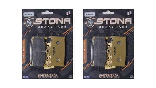 Pastilha de Freio Dianteira Stona Sinterizada F120