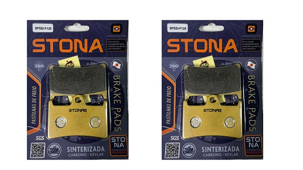 Pastilha de Freio Dianteira Stona Sinterizada F129