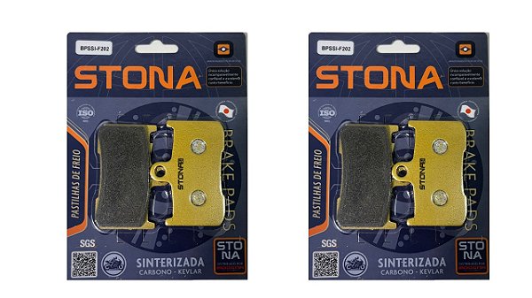 Pastilha de Freio Dianteira Stona Sinterizada F202