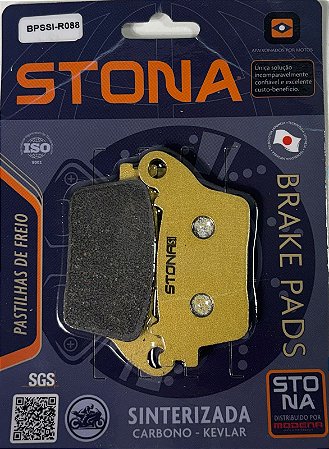 Pastilha de Freio Traseira Stona Sinterizada R088