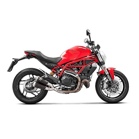 Ponteira Akrapovic titânio dupla - Ducati 797 (18~)