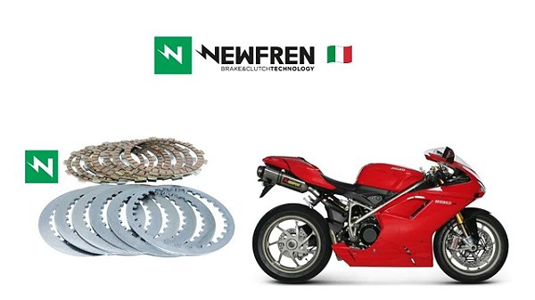 Kit Embreagem (Discos e Separadores) Newfren Ducati 1198