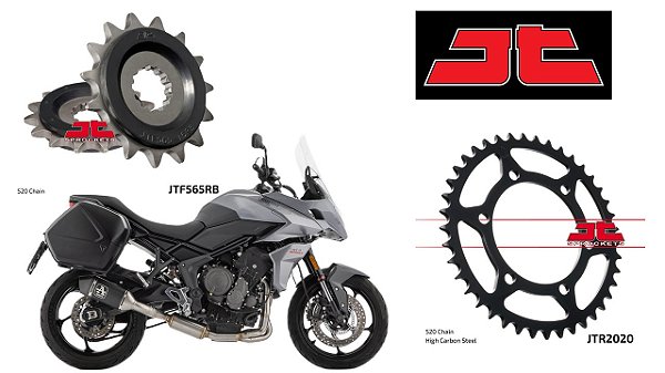 Coroa e Pinhão JT Sprockets Triumph Tiger Sport 660