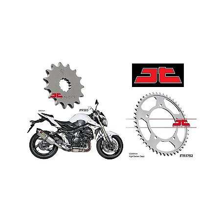 Coroa e Pinhão JT Sprockets Suzuki GSR 750