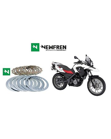 Kit Embreagem (Discos e Separadores) Newfren Bmw G 650 GS (09-15)