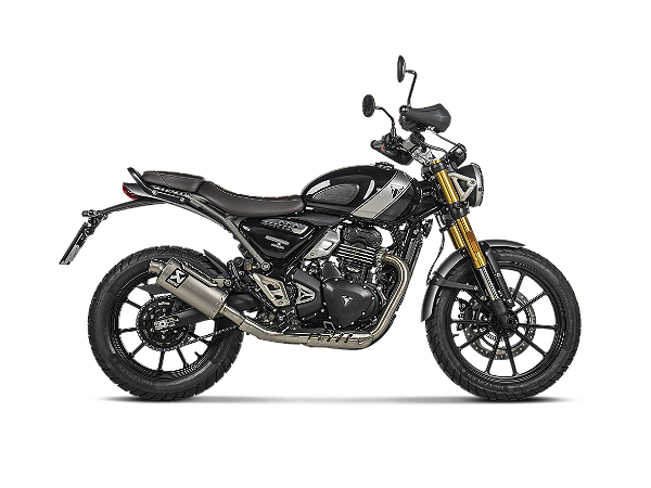 Ponteira Akrapovic - Triumph Scrambler 400 X / Speed 400