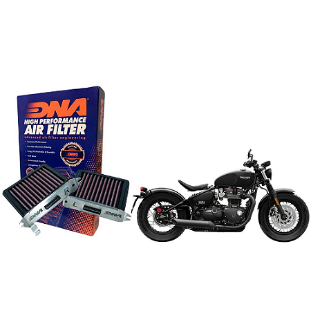 Filtro de ar esportivo DNA Triumph Bonneville Bobber 1200