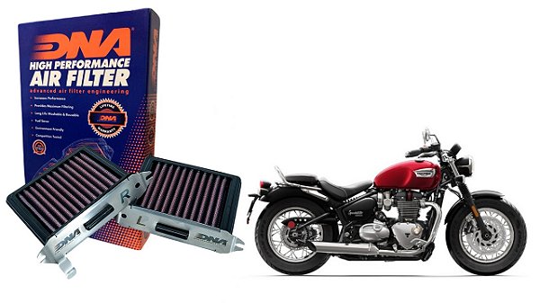 Filtro de ar esportivo DNA Triumph Bonneville Speedmaster 1200