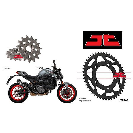 Coroa e Pinhão JT Sprockets Ducati Monster 937 (23~)