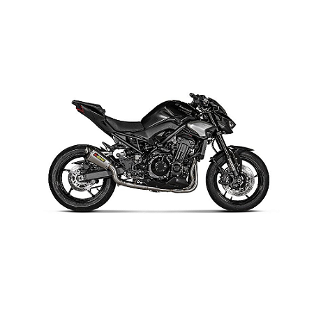 Ponteira e coletor Akrapovic Slip-On Kawasaki Z900 25~