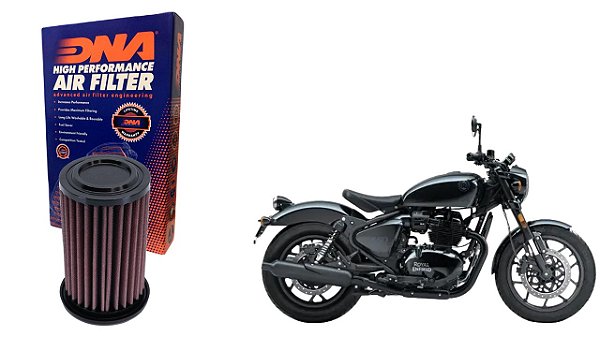 Filtro de ar esportivo DNA Royal Enfield Shotgun 650