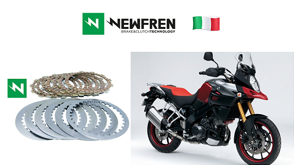 Kit Embreagem (Discos e Separadores) Newfren  Suzui V-Strom 1100