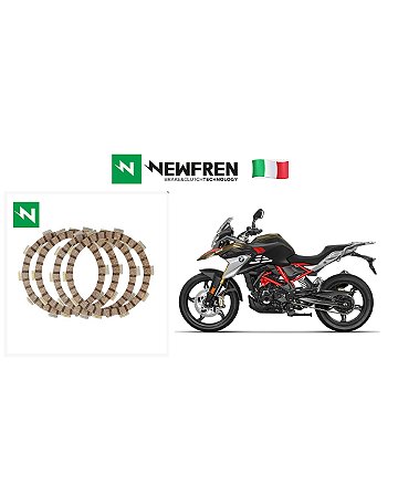 Conjunto de Discos de Embreagem Newfren BMW G 310 GS / R