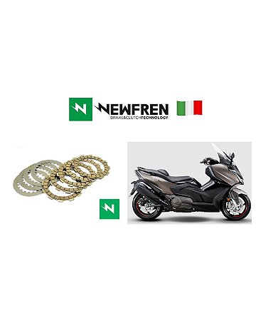 Kit Embreagem Performance (Discos e Separadores) Newfren Kymco AK 550 (20~)