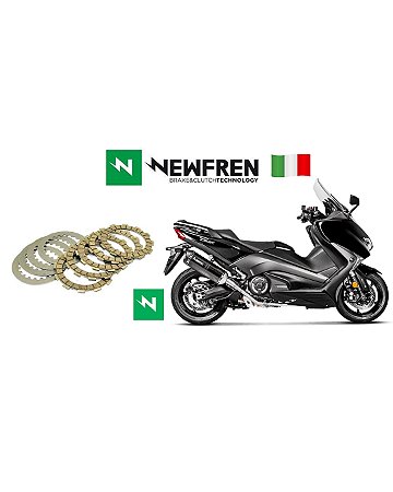 Kit Embreagem Performance (Discos e Separadores) Newfren Yamaha Tmax 530