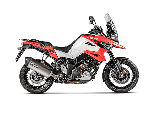 Ponteira Akrapovic titânio - Suzuki V Strom 1050  20`~ 25`