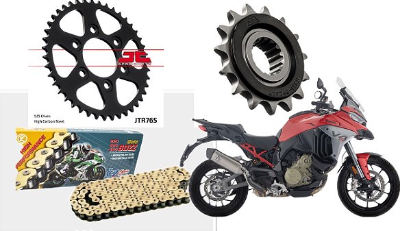 Kit transmissão Ducati Multistrada V4 / V4S / Rally