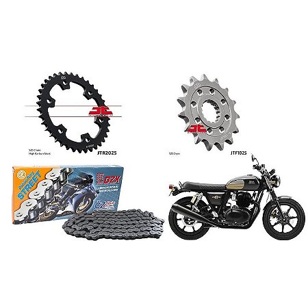 Kit transmissão Royal Enfield Interceptor 650