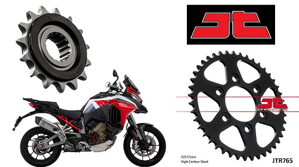 Coroa e Pinhão JT Sprockets Ducati Multistrada v4
