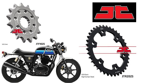 Coroa e Pinhão JT Sprockets Royal Enfield Continental 650