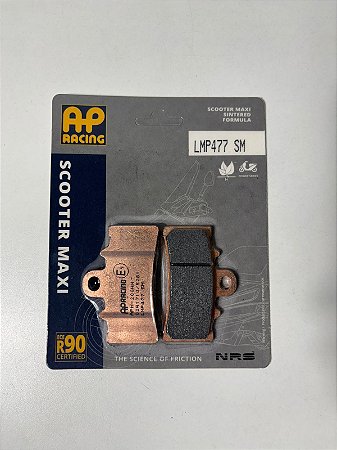 Pastilha de freio dianteira AP Racing sinterizada LMP 477 SM