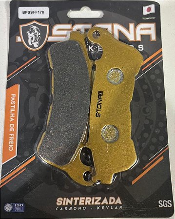 Pastilha de Freio Dianteira Stona Sinterizada F178