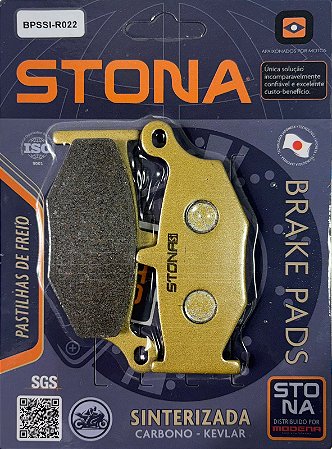 Pastilha de Freio Dianteira Stona Sinterizada R022