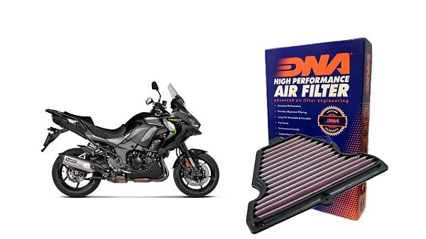 Filtro de ar esportivo DNA Kawasaki Versys 1000/1100 12~
