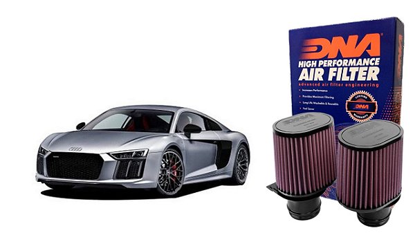 Filtro de ar esportivo DNA Audi R8 5.2 V10