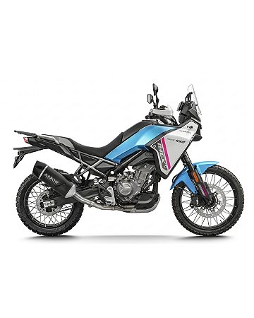 Ponteira Arrow Indy Race Evo end cap carbono - CF Moto Ibex 450 26' ~