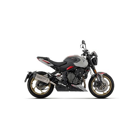 Ponteira Indy Race EVO titanium silencer with carby end cap - Triumph TRIDENT 800 2026