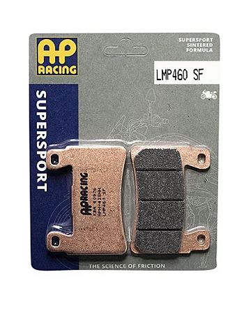 Pastilha de freio dianteira AP Racing sinterizada HH LMP 460 SF