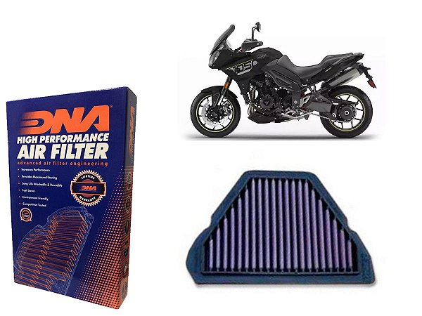 Filtro de ar esportivo DNA Triumph Tiger 1050 (2007~19) Tiger 1050 Sport (18~19)