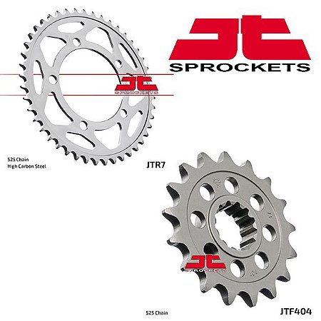 Coroa e Pinhão JT Sprockets BMW S 1000 R (12-21) / RR (12-19) / XR (14~21)