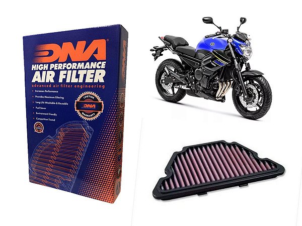 Filtro de ar esportivo DNA Yamaha XJ6 N / F