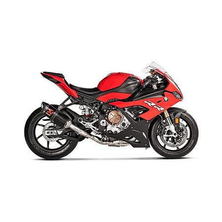 Escapamento Akrapovic completo com ponteira longa em Carbono - Bmw S 1000 RR (20 ~)
