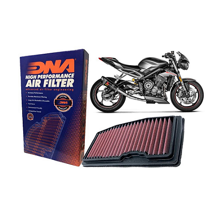 Filtro de ar esportivo DNA Triumph Street Triple 765 (17~)