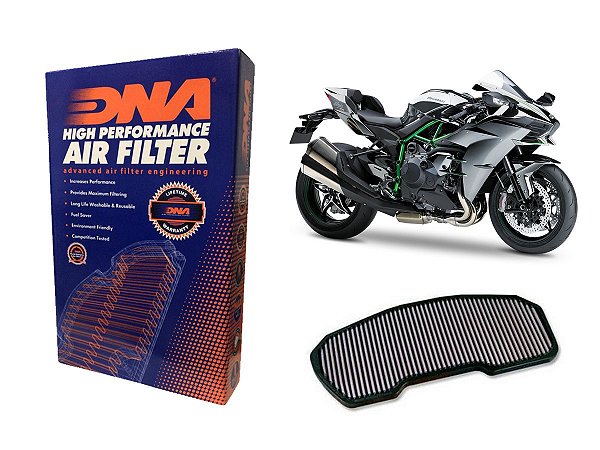 Filtro de ar esportivo DNA Kawasaki Ninja H2 (15~20)