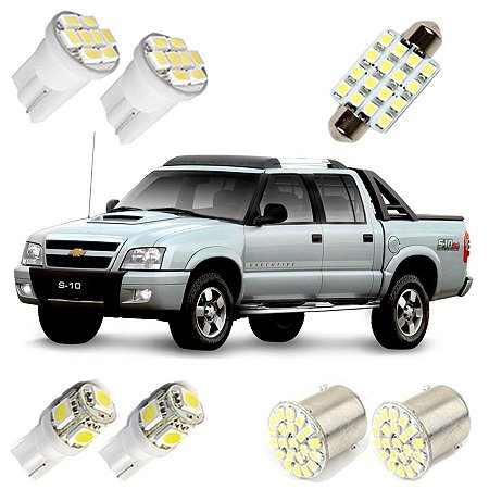 Kit De Lâmpadas De LED Para Chevrolet S10