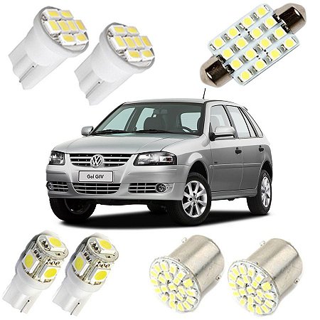 Kit De Lâmpadas De LED Para Volkswagen Gol G4
