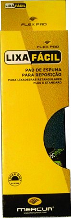 Lixa com velcro para Lixadeira Retangular Lixa Fácil  - Reboco Areia Grossa