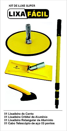 Kit Super Lixa Fácil