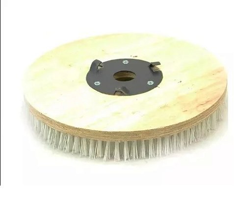 Escova Nylon Com Flange Enceradeira