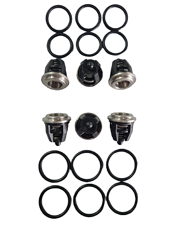 Kit Valvula Comet Lavadora de Alta Pressão 5025002500 Original