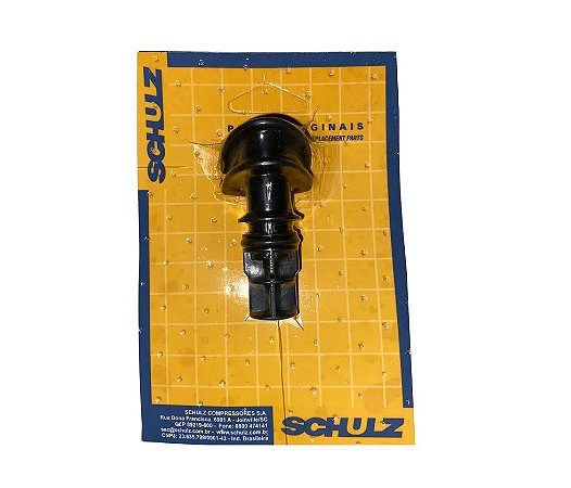 Tampa Em Plástico de Respiro Com Anel De Vedação Para Compressor De Ar Schulz - 028.0571-0/AT