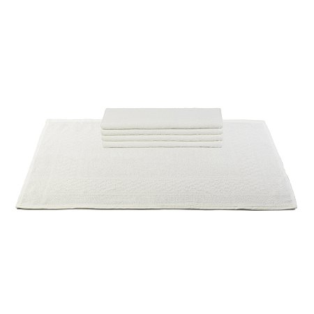 Kit  10 Pisos Atoalhado Branco PROFIS Hotel SPA Salão Estética
