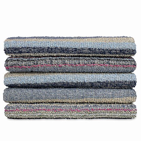 Pano De Limpeza Listrado 57 x 103 cm - 100% Algodao