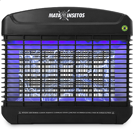 Mosquiteiro Armadilha De Choque Em Luz Uv Led Maruim Zika
