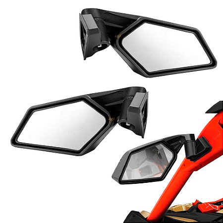 Espelho Retrovisor Can Am Maverick X3 UTV Com Ajustes - Par